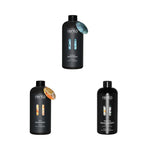 Rento Fresh Sauna scent trio with Eucalyptus, Citrus and Water Lily bottles on a white background.
