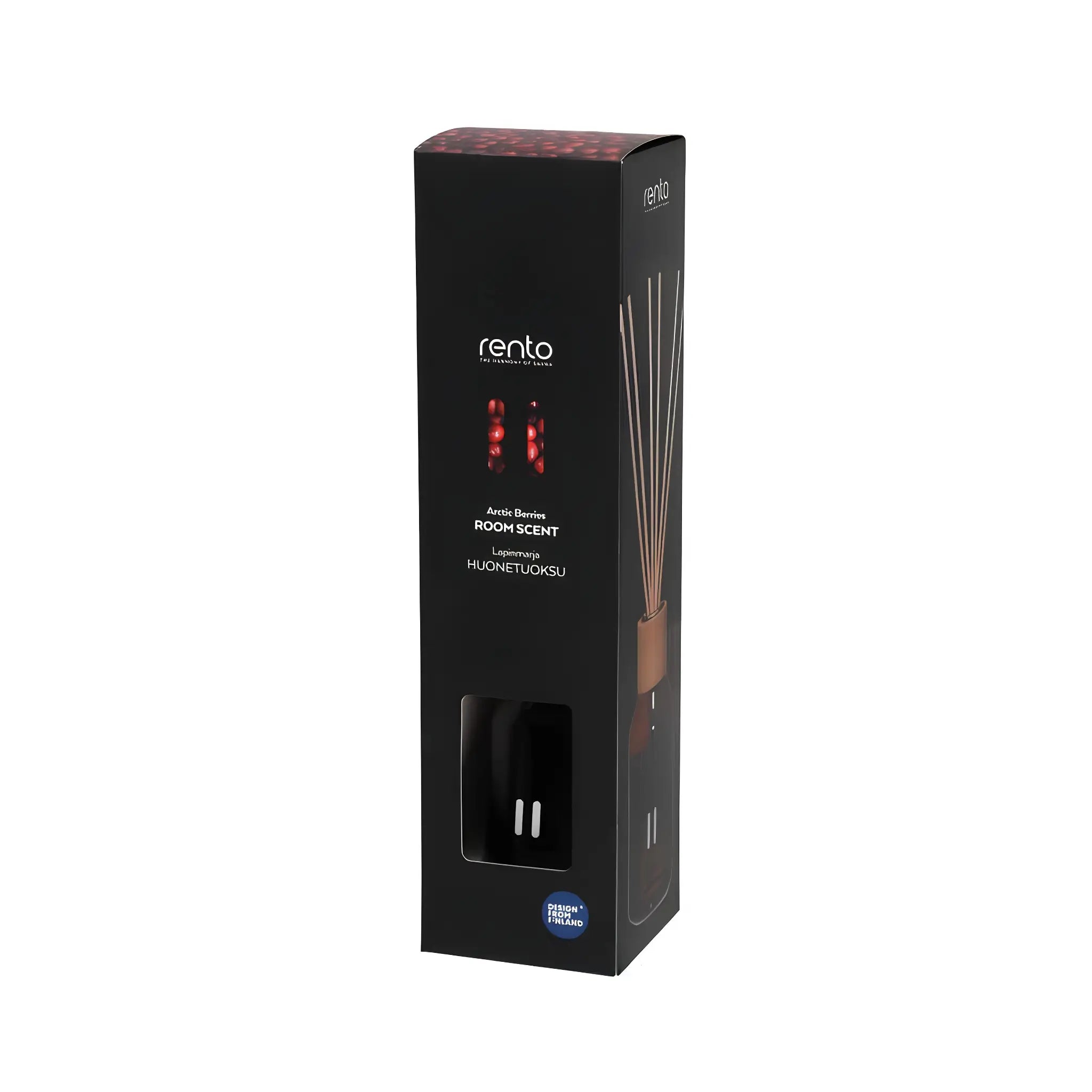 Rento Arctic Berries Room Scent 100ml reed diffuser in retail packaging