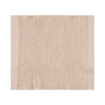 Beige Rento Kenno hand towel 50 x 70cm shown flat with textured woven fabric and chambray edging.
