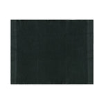 Dark green Rento Kenno sauna seat cover with soft woven texture and chambray edging