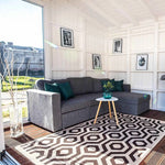 Three-Seat Sofa and Large Window