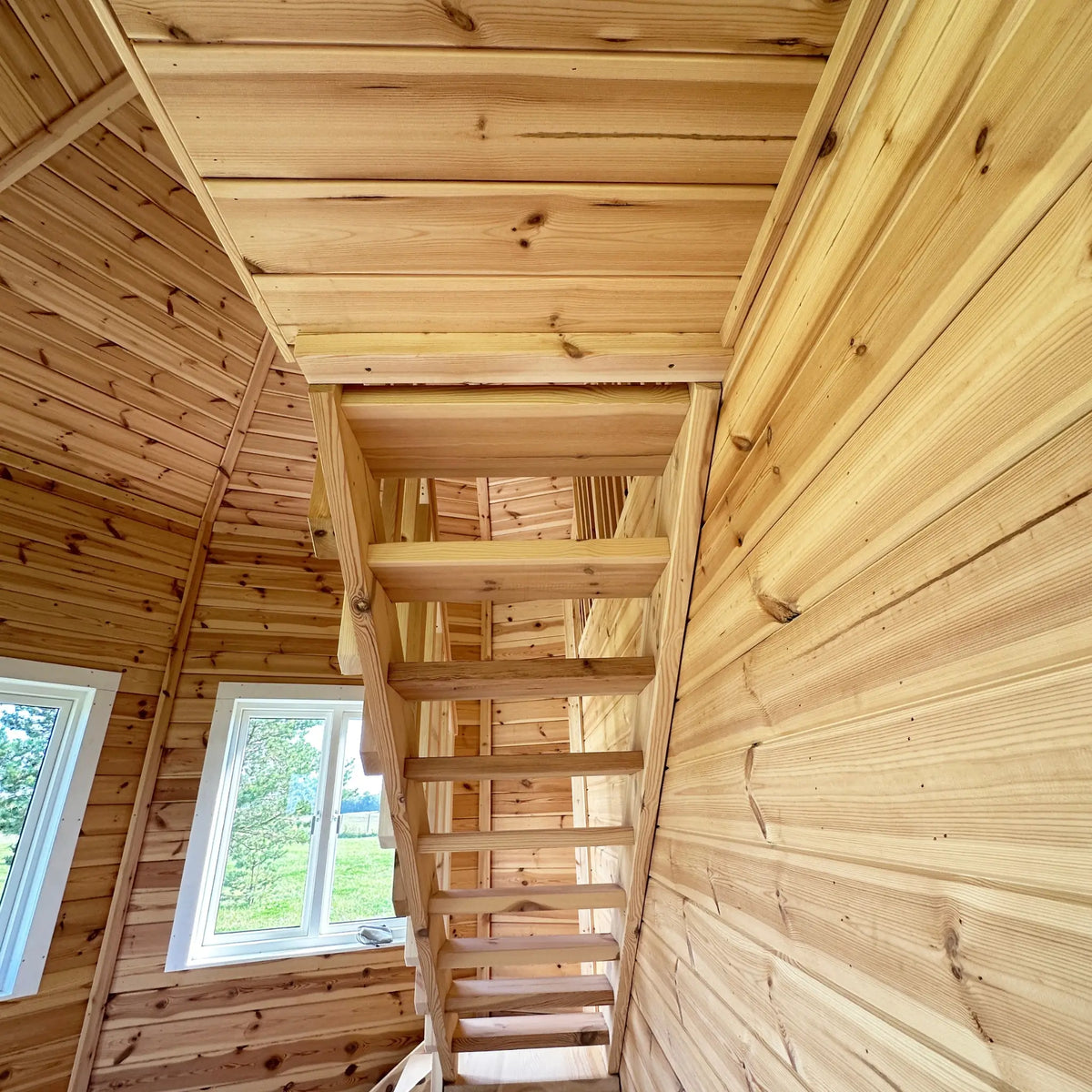 The “Altura” Loft Cabin | Luxury 2 Person Glamping Loft Cabin – GlampLaunch