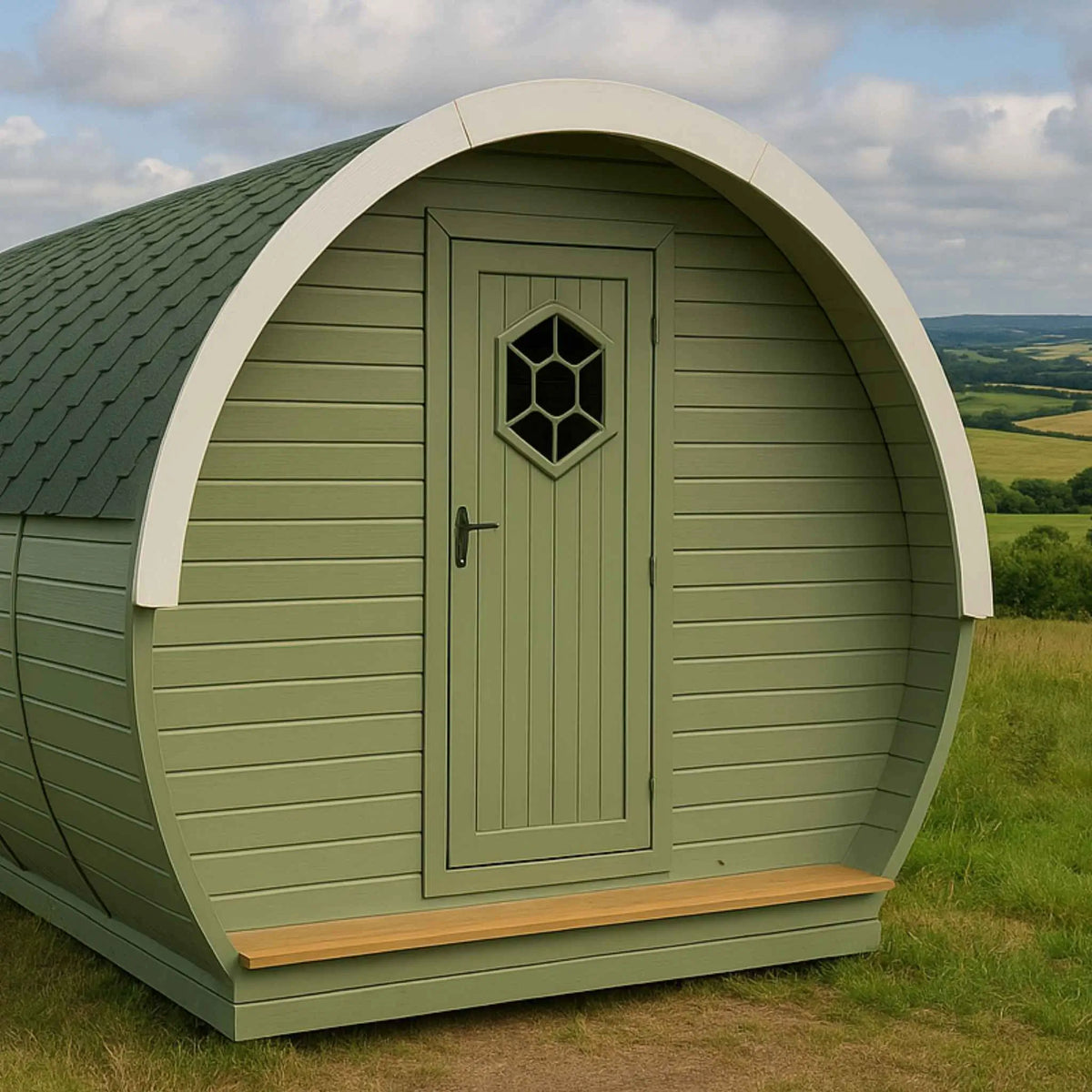 The "Viking's Keep" Pod - Luxury 2 Person Glamping Pod – GlampLaunch