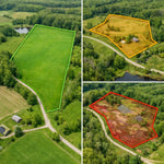 Comparison of shortlisted land options for a glamping site showing viable, conditional, and high-risk parcels