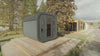 Video walkthrough of the Aurora luxury outdoor sauna showing the exterior design, entrance and interior features.