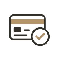 Icon representing flexible finance options available for glamping builds